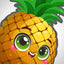 MiMa Popp Figur Ananas Anton groß