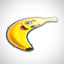 MiMa Popp Figur Banane Boris liegend