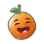 MiMa Popp Figur Orange Oskar
