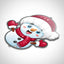 MiMa Popp Figur Schneemann Schorch liegend