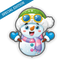MiMa Popp Figur Schneemann Sonni